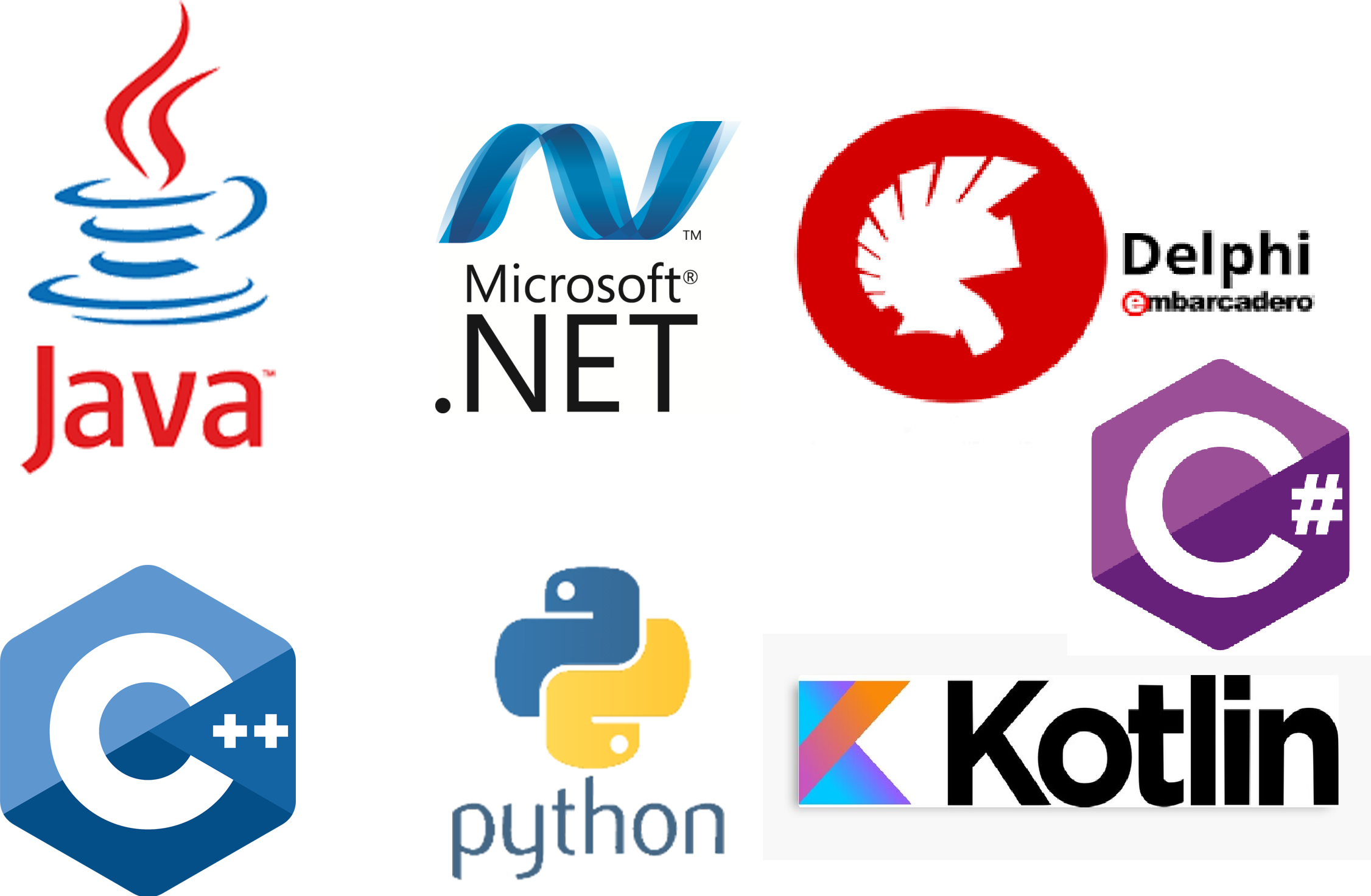 java_net_c_plus_plus_python_delphi_kotlin_c_sharp