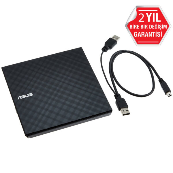 ASUS SDRW-08D2S-U LITE Siyah  8X Harici DVD Yazıcı,