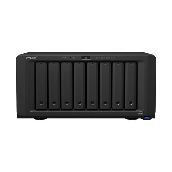 SYNOLOGY DS1821Plus (8 Yuvalı, 4xGE, 2xEsata) Nas Depolama Ünitesi