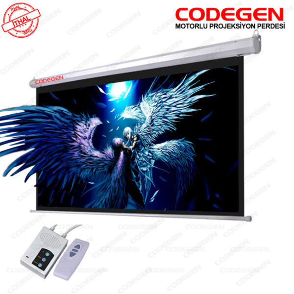 CODEGEN FEX-60 600x450 Motorlu Uzaktan Kumandalı (Alev almaz kumaş)