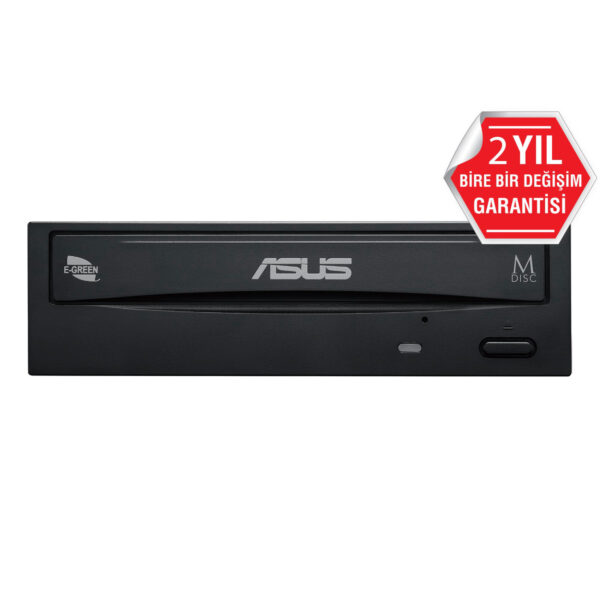 ASUS DRW-24D5MT 24X Dahili M-Disc destekli, Siyah DVD Yazıcı, kutusuz,