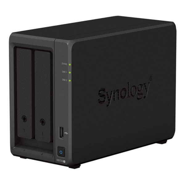 SYNOLOGY DS723Plus (2 Yuvalı, 2xGE, 1xEsata) Nas Depolama Ünitesi