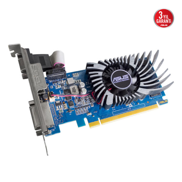 2 GB ASUS GT730-2GD3-BRK-EVO DDR3 128bit DVI HDMI VGA - Görsel 3