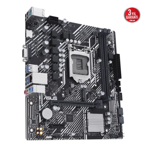 ASUS PRIME H510M-K R2.0 1200 DDR4 3200MHz M.2 Anakart - Görsel 3