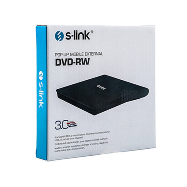 S-LINK SL-DRW06 USB3.0 DVD-R/CD-R/RW Harici Optik Yazıcı - Görsel 2