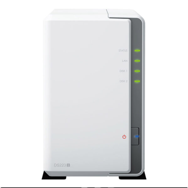 SYNOLOGY DS223J (2 Yuvalı, 1xGE) Nas Depolama Ünitesi - Görsel 5