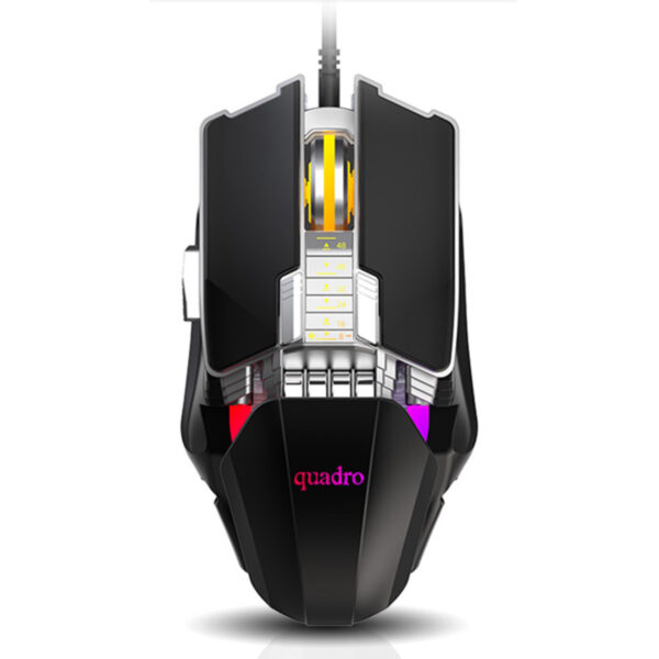 QUADRO DP-480 USB Kablolu RGB Oyuncu Mouse - Görsel 8