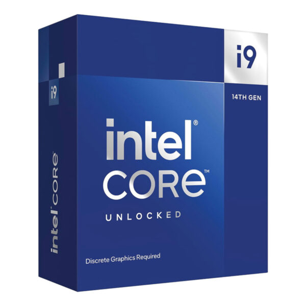 INTEL Raptor Lake i9-14900KF 3,2GHz Vga'sız, Fansız 24 Cores 36MB 1700p Box