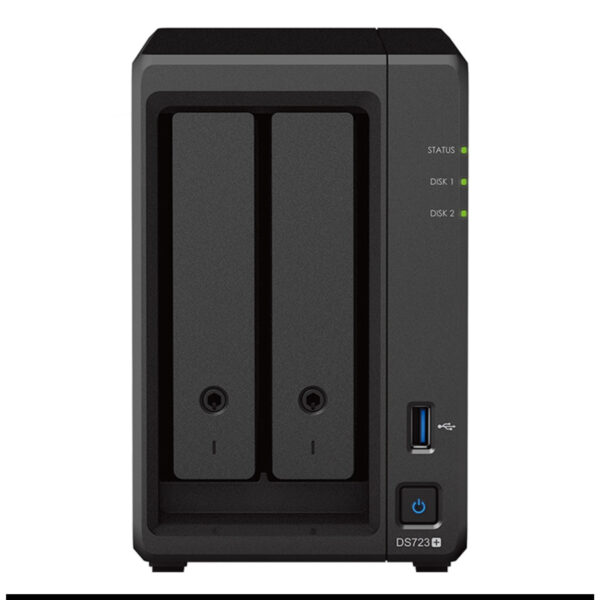 SYNOLOGY DS723Plus (2 Yuvalı, 2xGE, 1xEsata) Nas Depolama Ünitesi - Görsel 3