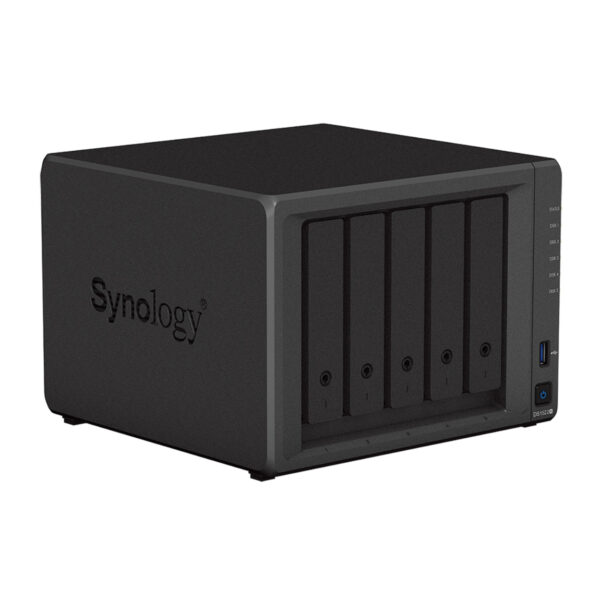 SYNOLOGY DS1522Plus (5 Yuvalı, 4xGE, 2xEsata) Nas Depolama Ünitesi - Görsel 3