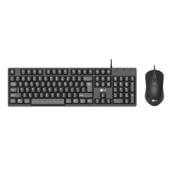 LENOVO LECOO CM101 SİYAH KABLOLU MOUSE & KLAVYE SET - Görsel 4