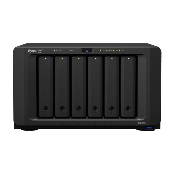 SYNOLOGY DS1621Plus (6 Yuvalı, 4xGE, 2xEsata) Nas Depolama Ünitesi - Görsel 5