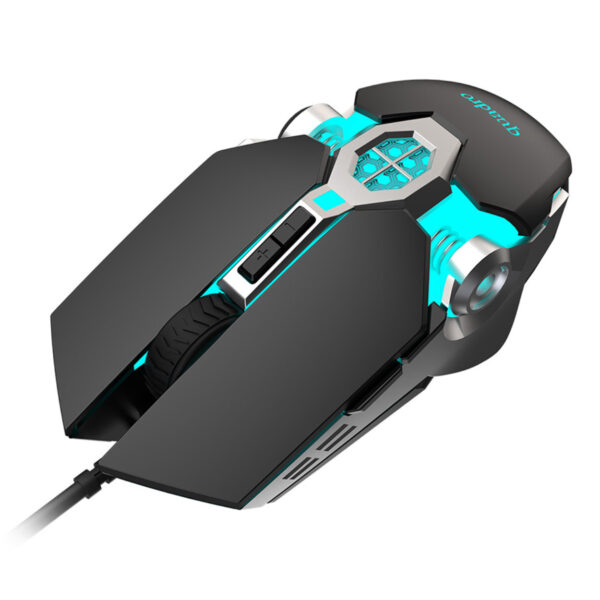 QUADRO RC-112  USB Kablolu RGB Oyuncu Mouse - Görsel 5