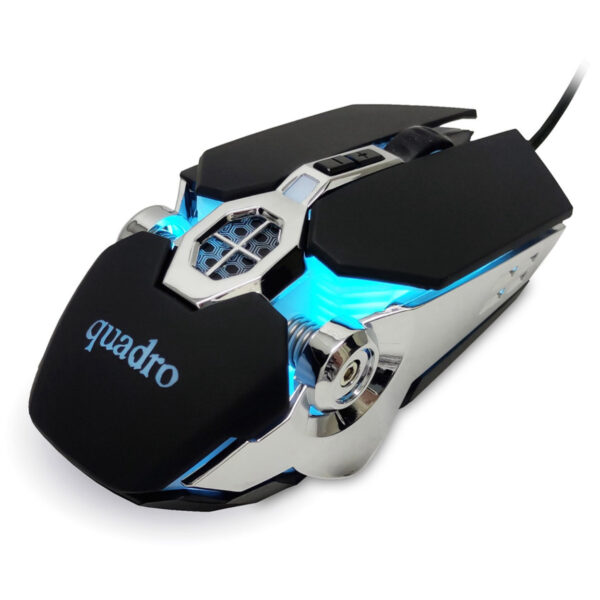 QUADRO RC-112  USB Kablolu RGB Oyuncu Mouse - Görsel 7