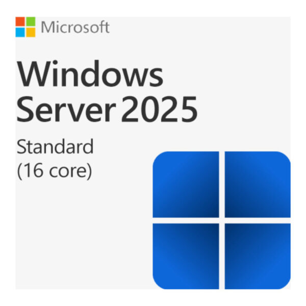 Windows Server 2025 Standard - 16 Core License Pack