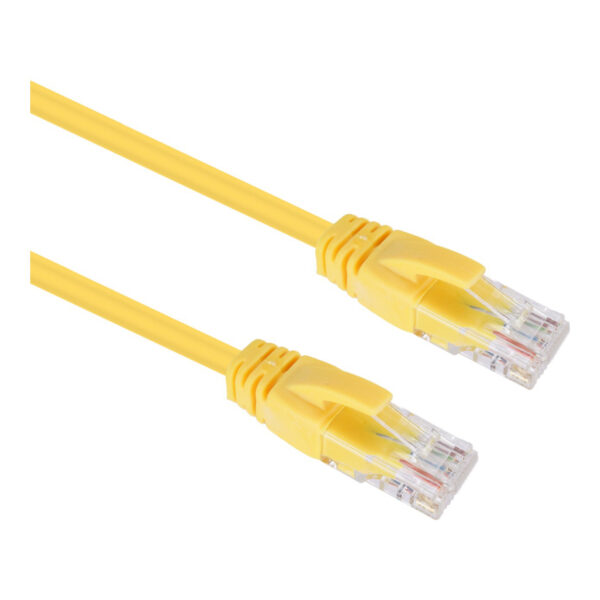 S-LINK SL-CAT6030YE 30cm Sarı CAT6 Patch Kablo - Görsel 2