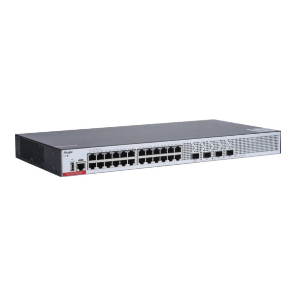 RUIJIE RG-CS83-24GT4XS 24-Port 1GE RJ45 4X10G SFP L-3 Yönetilebilir Switch - Görsel 2