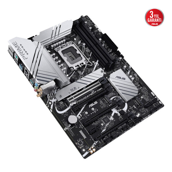 ASUS PRIME Z790-P WIFI LGA1700 DDR5 7200 DP HDMI 3x M2 USB3.2 AX WiFi + BT AURA - Görsel 3