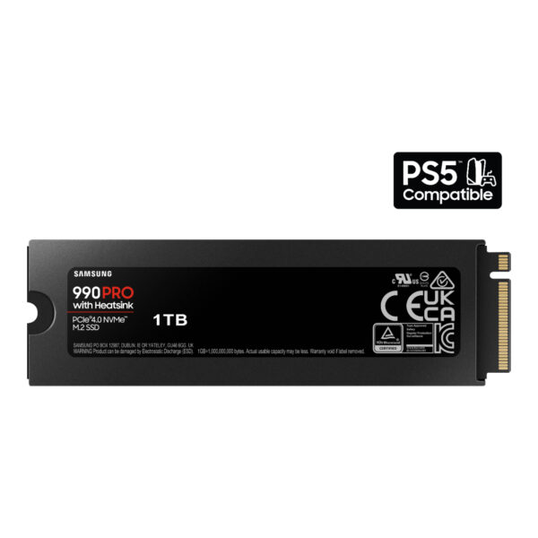 SAMSUNG 1TB 990 PRO M.2 NVMe 7450-6900 Mbps Soğutuculu - Görsel 3