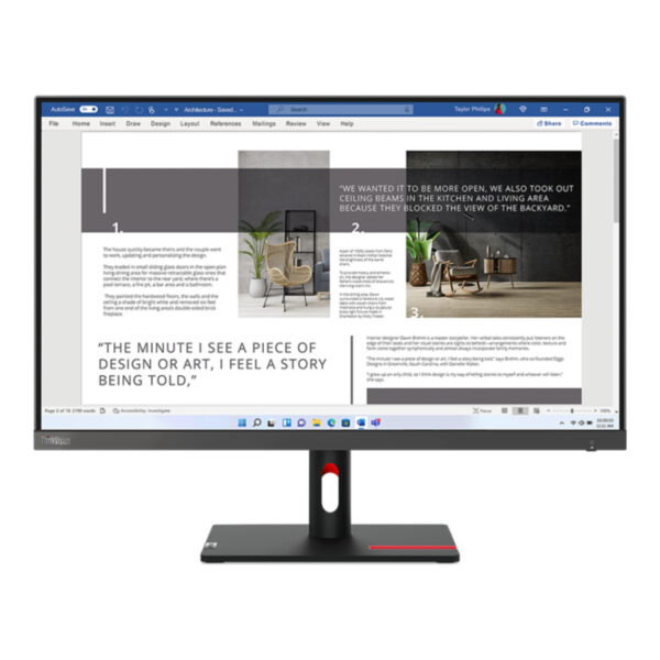 27" LENOVO S27i-30  FHD 4MS 100HZ 2xHDMI 1xVGA - Görsel 5