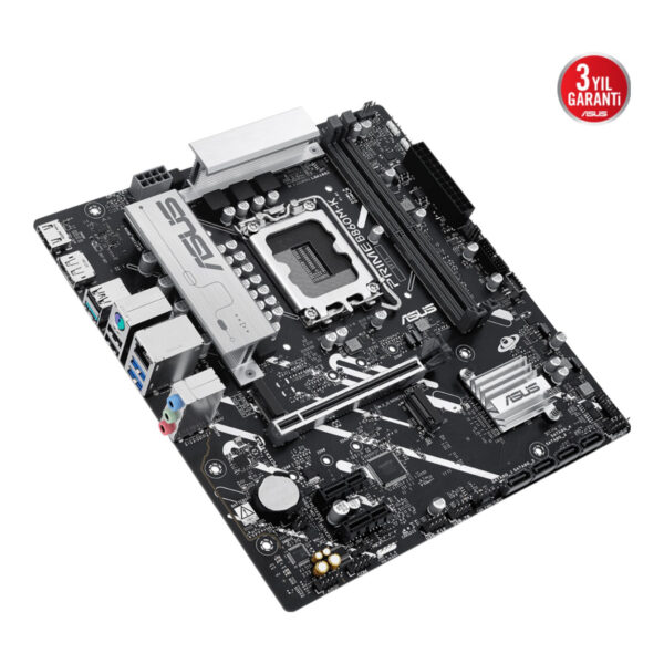 ASUS PRIME B860M-K LGA1851 DDR5 8800 2xM2 AURA RGB 2.5Gbit LAN mATX