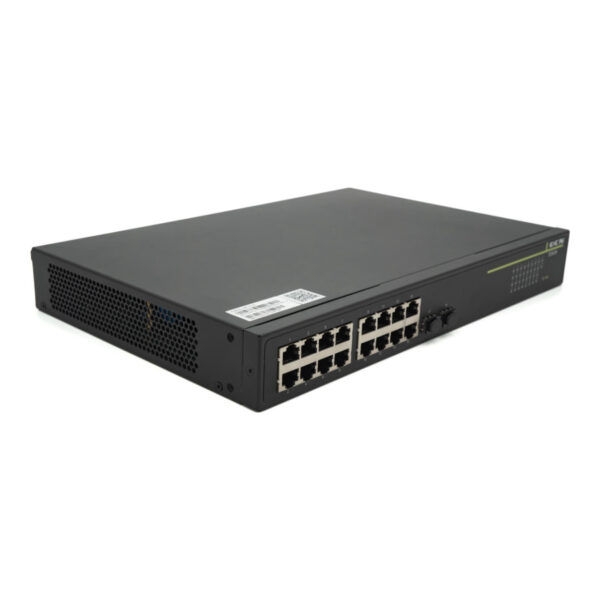 DCN,ES430-18P-P,16 port gig POE+2 SFP We Smart Switch