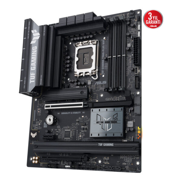 ASUS TUF GAMING B860-PLUS LGA1851 DDR5 8666 3xM2 WiFi 7 + BT AURA RGB 2.5Gbit - Görsel 3