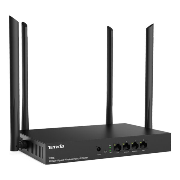 Tenda W18E AC1200 4port Kablosuz Hotspot Router - Görsel 2