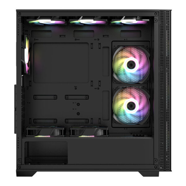 FRISBY FC-9535G GAMING MESH KASA 4X RGB FAN (650w 80+) - Görsel 2