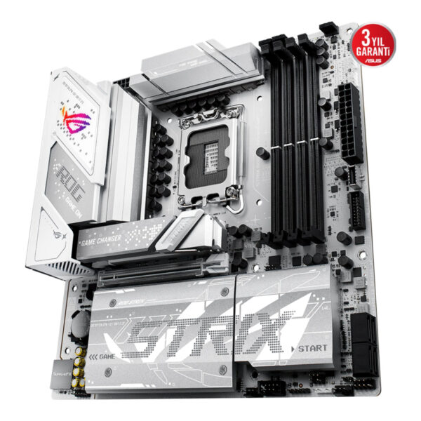 ASUS ROG STRIX B860-G GAMING LGA1851 DDR5 8600 4xM2 WiFi 7+BT AURA RGB 2.5Gbit - Görsel 7