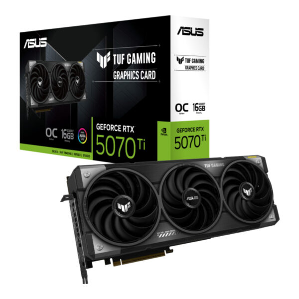 16 GB ASUS TUF-RTX5070TI-16G-GAMING RTX 5070TI GDDR7 256bit OC 2xHDMI 3xDP RGB D - Görsel 4