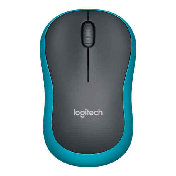 LOGITECH M185 Mavi-Gri Kablosuz Mouse - Görsel 2