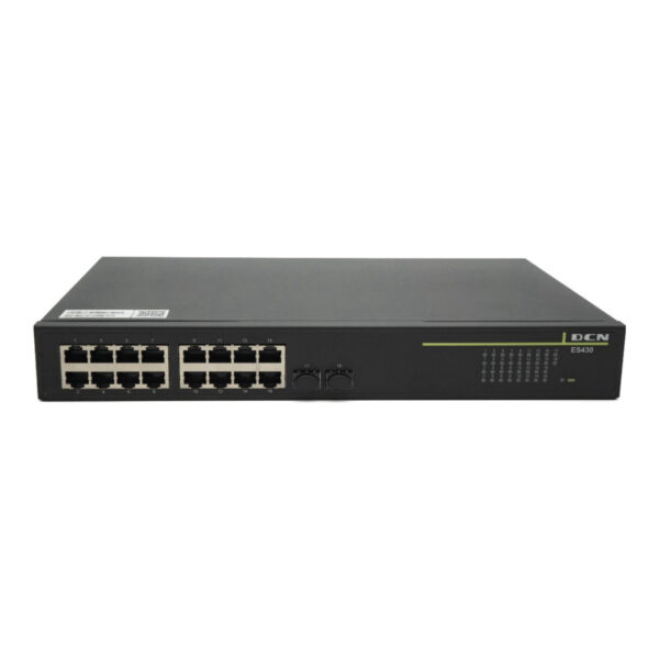 DCN,ES430-18P-P,16 port gig POE+2 SFP We Smart Switch - Görsel 2