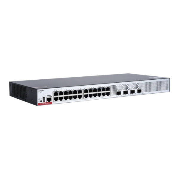 RUIJIE RG-CS83-24GT4XS-P 24-Port 1GE Poe 370W 4x10G SFP L-3 Yönetilebilir - Görsel 4