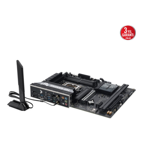 ASUS TUF GAMING B860-PLUS LGA1851 DDR5 8666 3xM2 WiFi 7 + BT AURA RGB 2.5Gbit - Görsel 7