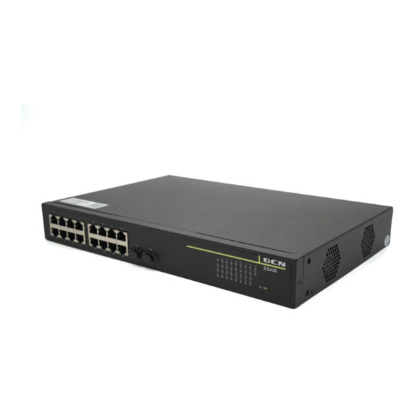 DCN,ES430-18P-P,16 port gig POE+2 SFP We Smart Switch - Görsel 4