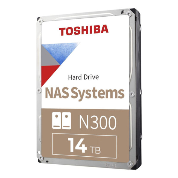 TOSHIBA N300 14 TB N300 7200RPM SATA3 512MB 7/24  1-8  Yuvalı Nas için