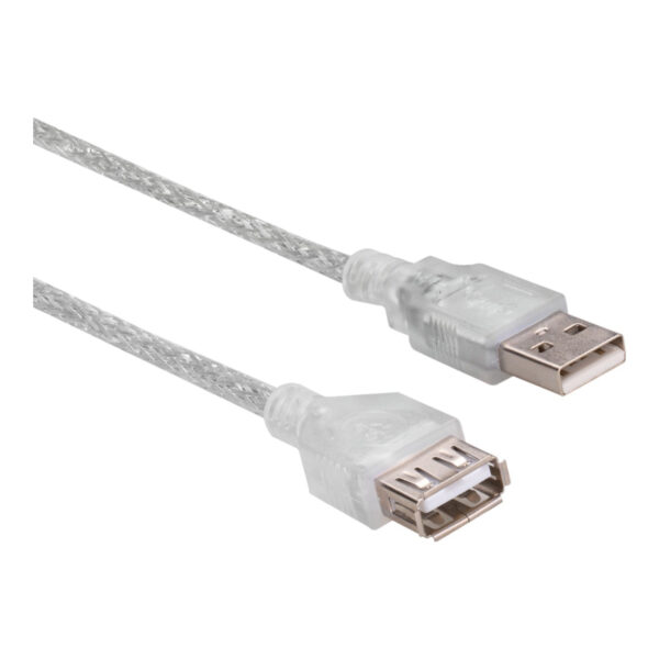 S-LINK SL-AF2005 5m Şeffaf USB2.0 Uzatma Kablosu - Görsel 3