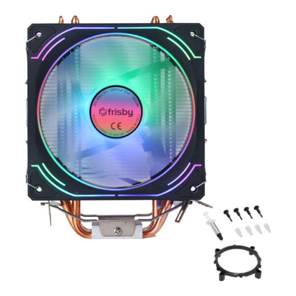 FRISBY FCL-F1336C INTEL 1366/115X/1200/1700-AMD AM2/AM2+/AM3/AM4/AM5 CPU FANI