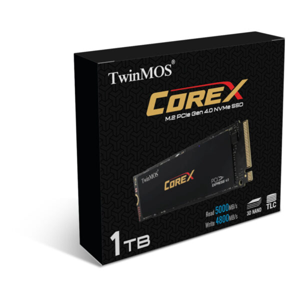 TwinMOS 1TB M.2 PCIe Gen4 NVMe SSD (5000-4800Mb/s) TLC 3DNAND - Görsel 2