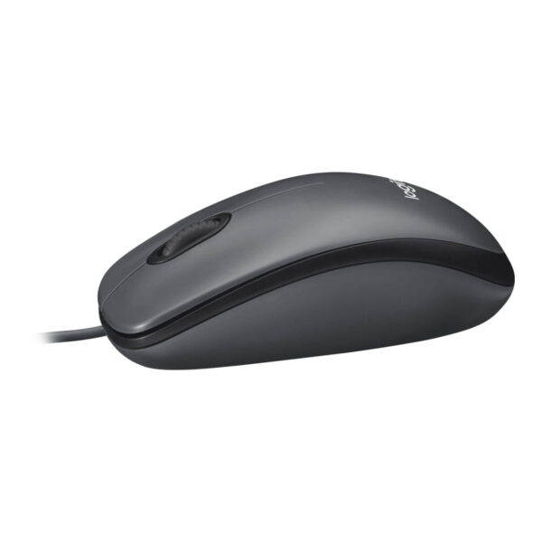 LOGITECH M100 KABLOLU SİYAH USB MOUSE - Görsel 4