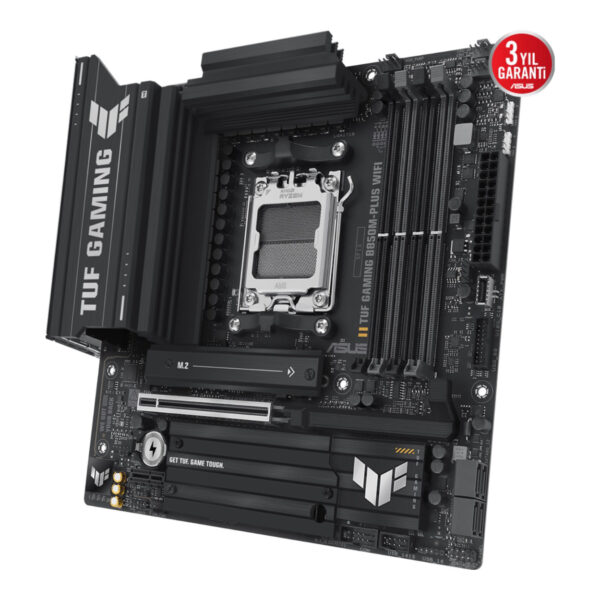 ASUS TUF GAMING B850M-PLUS WIFI AM5 DDR5 8000 WiFi 6E+BT AURA RGB 2.5GLAN mATX