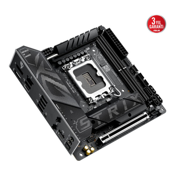 ASUS ROG STRIX B860-I GAMING WIFI LGA1851 DDR5 8800 WiFi7+BT AURA RGB 2.5GLAN Mi - Görsel 2