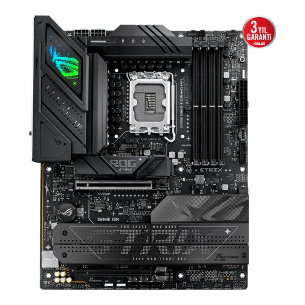 ASUS ROG STRIX B860-F GAMING WIFI LGA1851 DDR5 9066 WiFi 7+BT AURA RGB 2.5Gbit L - Görsel 3