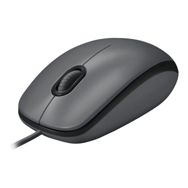 LOGITECH M100 KABLOLU SİYAH USB MOUSE - Görsel 2