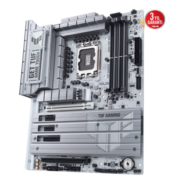 ASUS TUF GAMING Z890-PRO WIFI LGA1851 DDR5 9066 4xM2 WiFi7+BT AURA RGB 2.5GLAN - Görsel 4