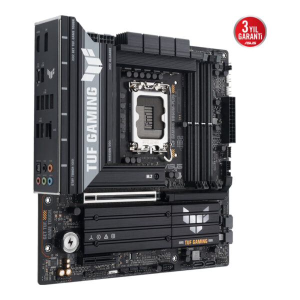 ASUS TUF GAMING B860M-PLUS WIFI LGA1851 DDR5 8800 WiFi 7+BT AURA RGB 2.5GLAN mAT - Görsel 6