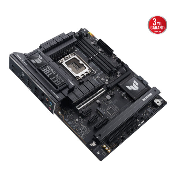 ASUS TUF GAMING Z890-PLUS WIFI LGA1851 DDR5 9066 4xM2 WiFi7+BT AURA RGB 2.5GLAN - Görsel 6