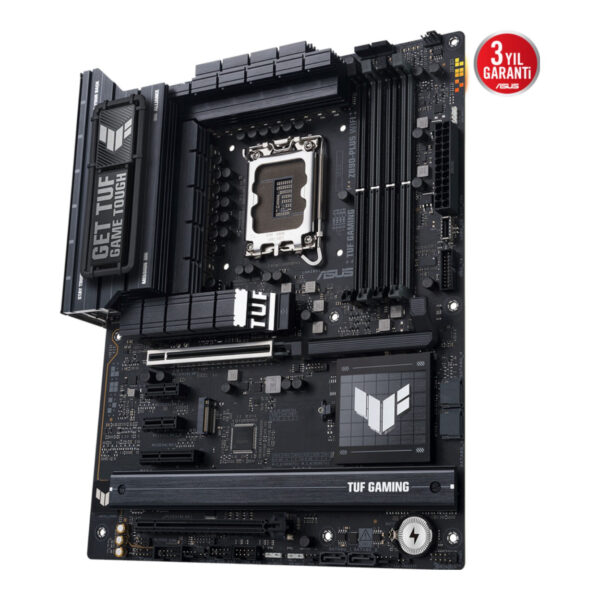 ASUS TUF GAMING Z890-PLUS WIFI LGA1851 DDR5 9066 4xM2 WiFi7+BT AURA RGB 2.5GLAN - Görsel 7