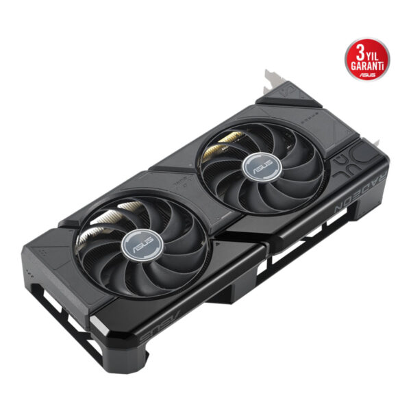 12 GB ASUS DUAL RX7700XT-O12G RX 7700 XT GDDR6 192bit 2599Mhz OC HDMI 3xDP - Görsel 8